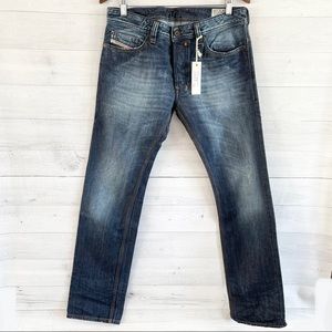 Diesel Jeans NWT 31x32 Safado Regular Slim Straight wash 0885R